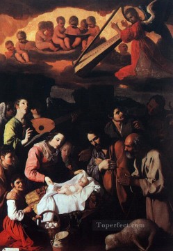  francis - La Adoración de los Pastores Barroco Francisco Zurbarón